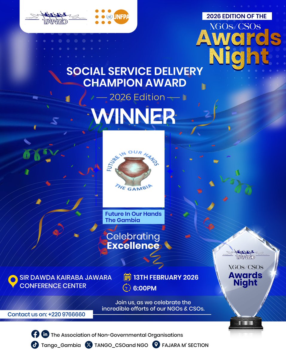 Congratulations <a href="/future_gambia/">Future In Our Hands - The Gambia</a>