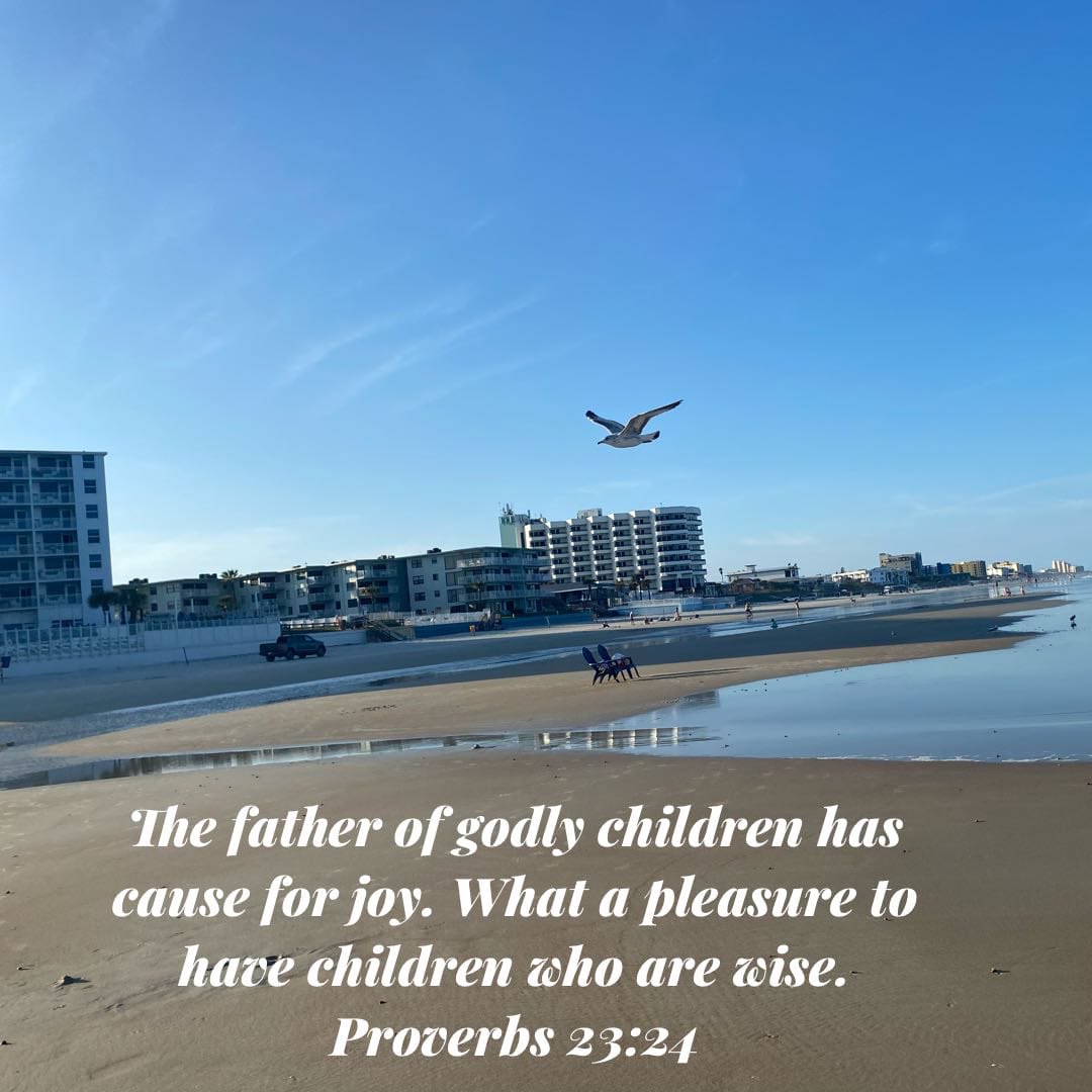 Lord, Thank you for one more Sunday, to praise you, to rest in your word, and to spend time with family. Please help me to raise my children a little better than I was, so that one day, they can raise theirs a little better than they were. Teach me to show them Jesus. Amen. ✝️