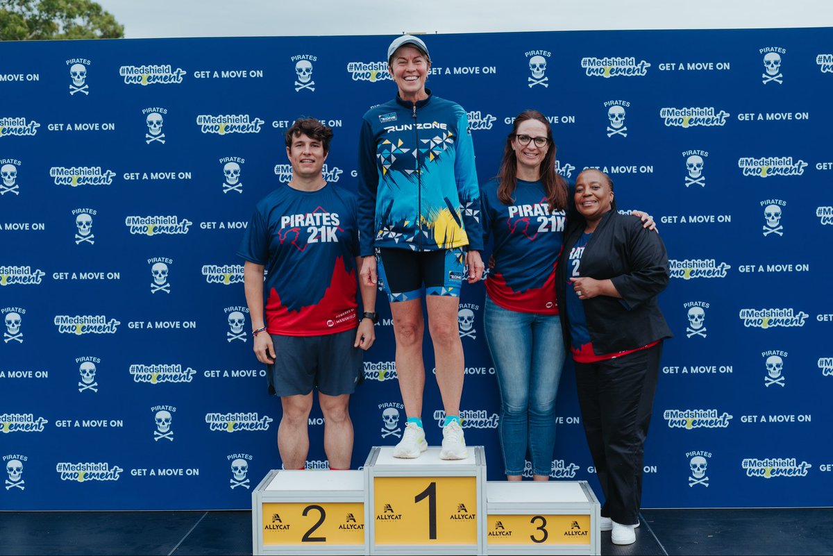 MedshieldSA's tweet photo. Kudos to our Women’s winners 🏆
#Pirates21k #MedshieldMedicalScheme #MedshieldMovement #Partnerforlife #Overthemountain #MedshieldSA https://t.co/7s4FWghqcG