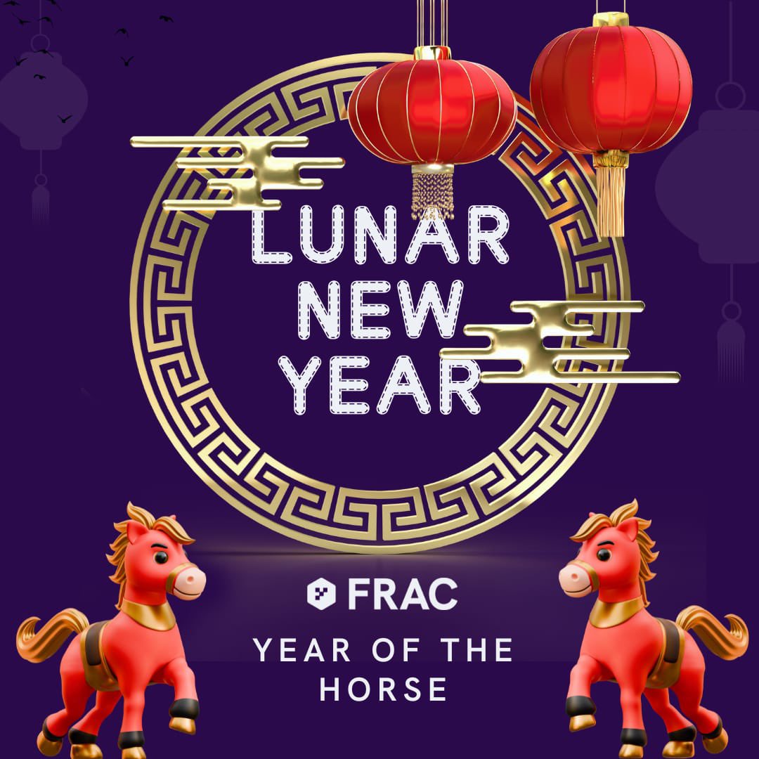 Frac_tional's tweet photo. 🧧🐎 Happy Lunar New Year – Year of the Horse!

May this year bring speed, strength, and strong momentum to all.

At Frac, we’re charging ahead — digitizing assets, connecting industries, and building the future of real-world asset tokenization.

Let’s move faster. Build smarter. Scale globally.

新年快乐 • Gong Xi Fa Cai!

#Frac #YearOfTheHorse #RWA #Tokenization