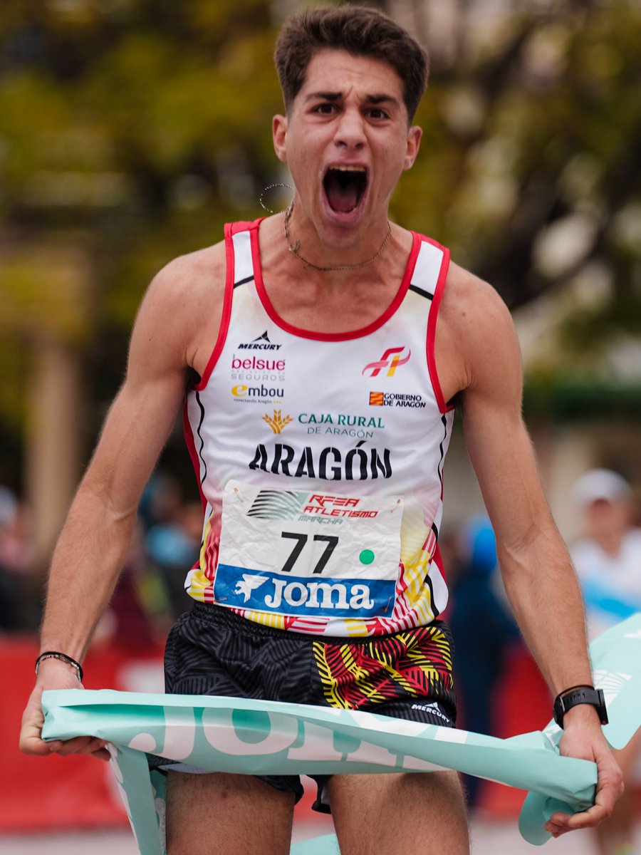 Sub20 🚹 10km marcha  #CEmarcha

🥇 Pablo Zárate ⏱️ 42:17
🥈 Nicolás Collazo ⏱️ 42:21
🥉 César Hidalgo ⏱️ 42:25

📺 <a href="/LaLigaPlus/">LALIGA+</a>
📊 bit.ly/4arsVpR (individual)
📊 bit.ly/4rOaToO (FFAA)