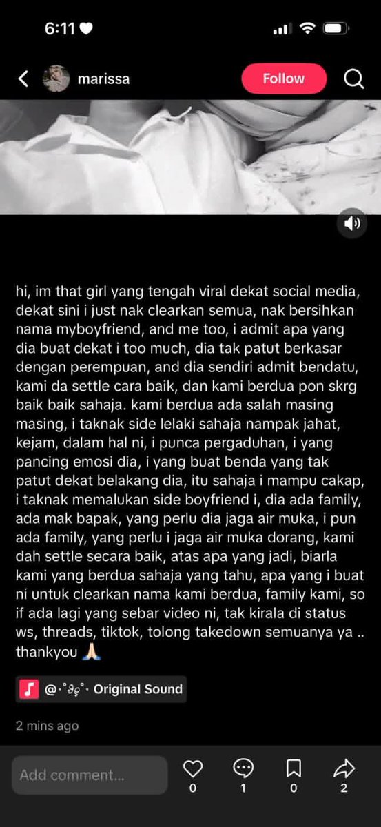 muhammad_iman21's tweet photo. @kamaghul Ni awek tu dh dah memperjelaskan, cuma saya nak pesan orng perempuan jangan jdi bodoh mcm pompuan ni dan orng laki jngan jadi bangang mcm mamat tu https://t.co/qXjVznjB9X