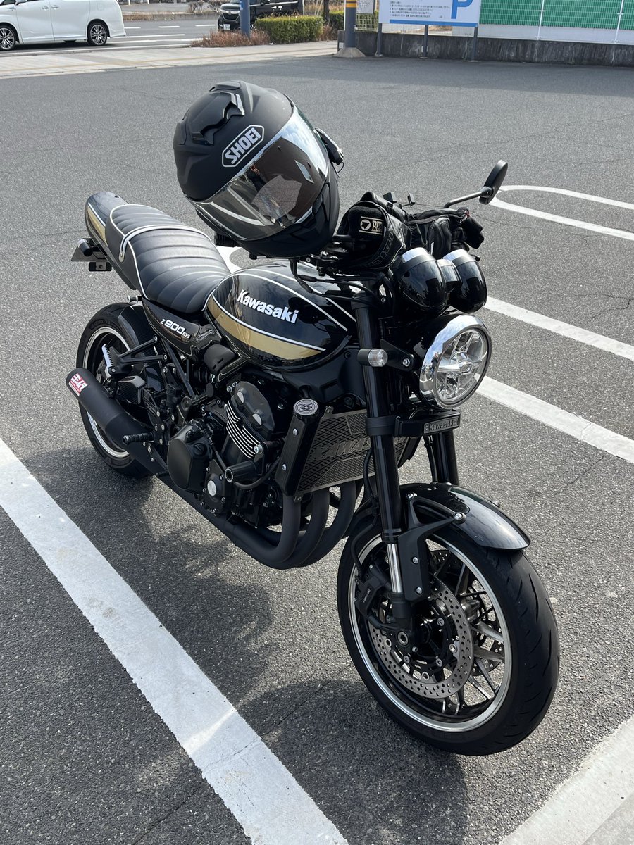 robokiryuu's tweet photo. 福山からの笠岡🏍³₃
目的のカレー屋が待ちが多すぎて急遽ラーメンに変更🍜
暖かい予定が割と寒かった🥶 https://t.co/BEwV9obybs