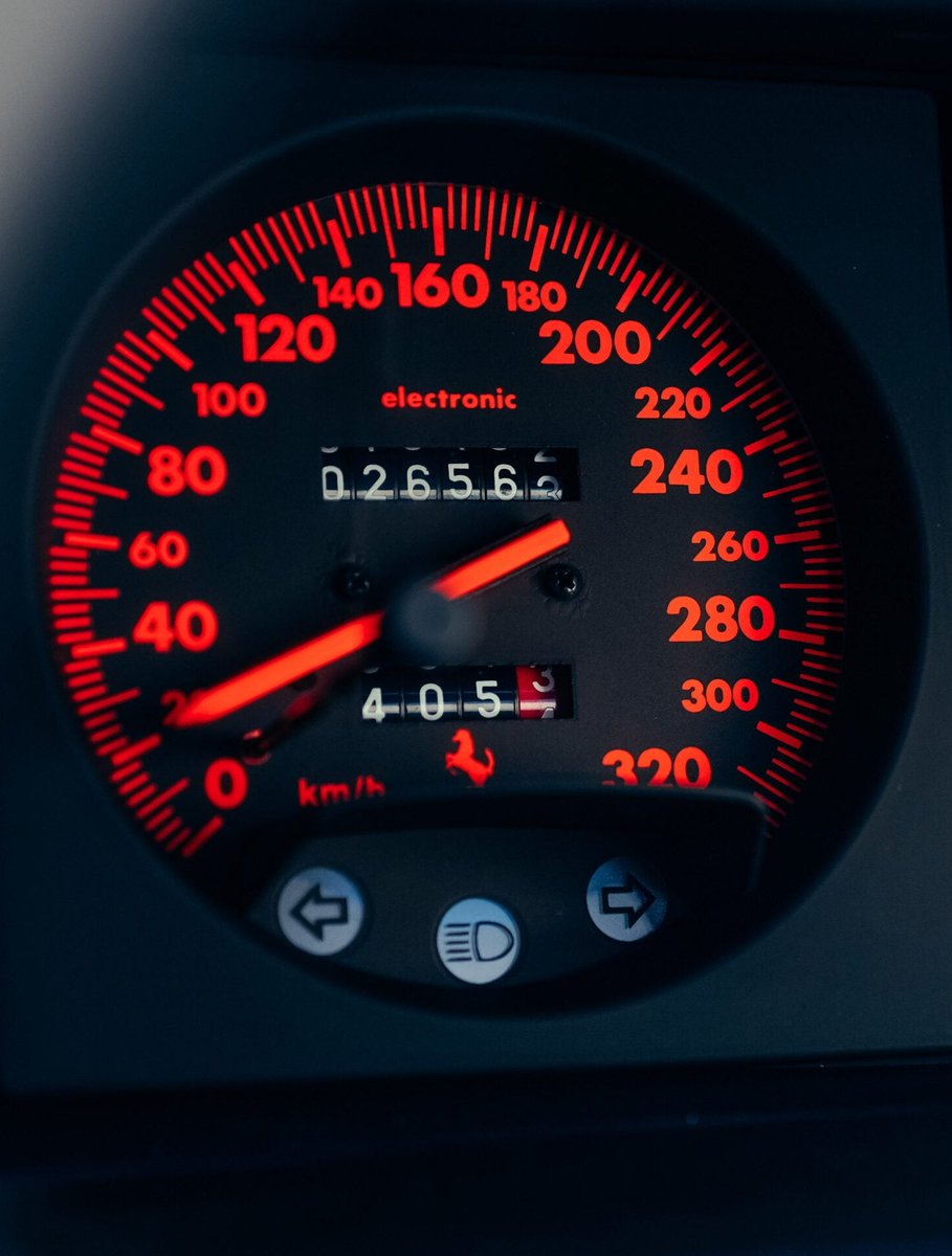 #Ferrari 512TR Speedo