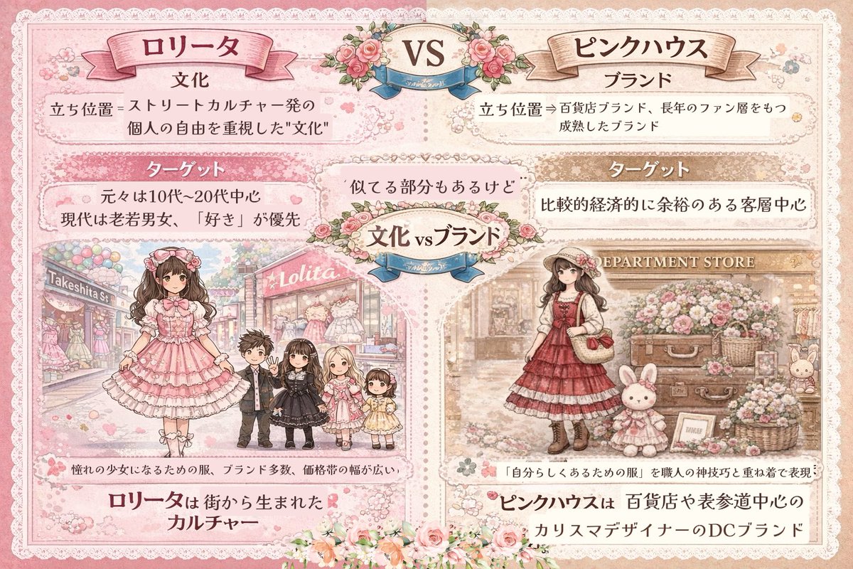 ちなみにピンクハウスでも金子功先生がPHから離脱した後立ち上げた