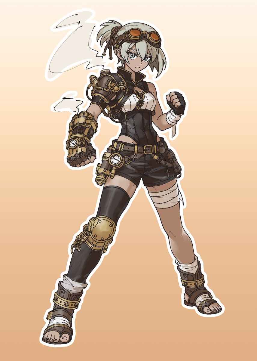 negira01's tweet image. glrでスチパンパロ5 👊