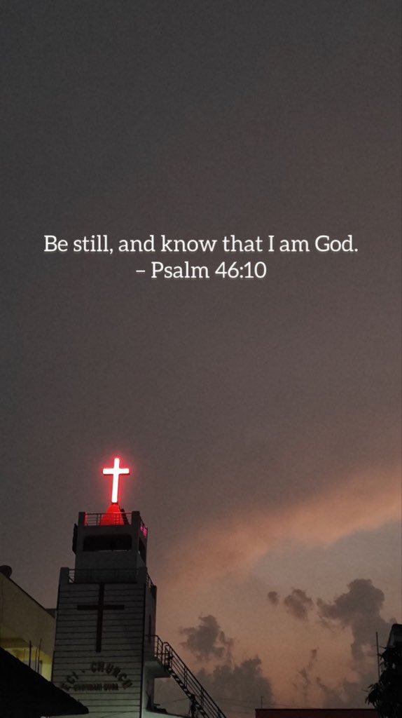 Psalm 46:10