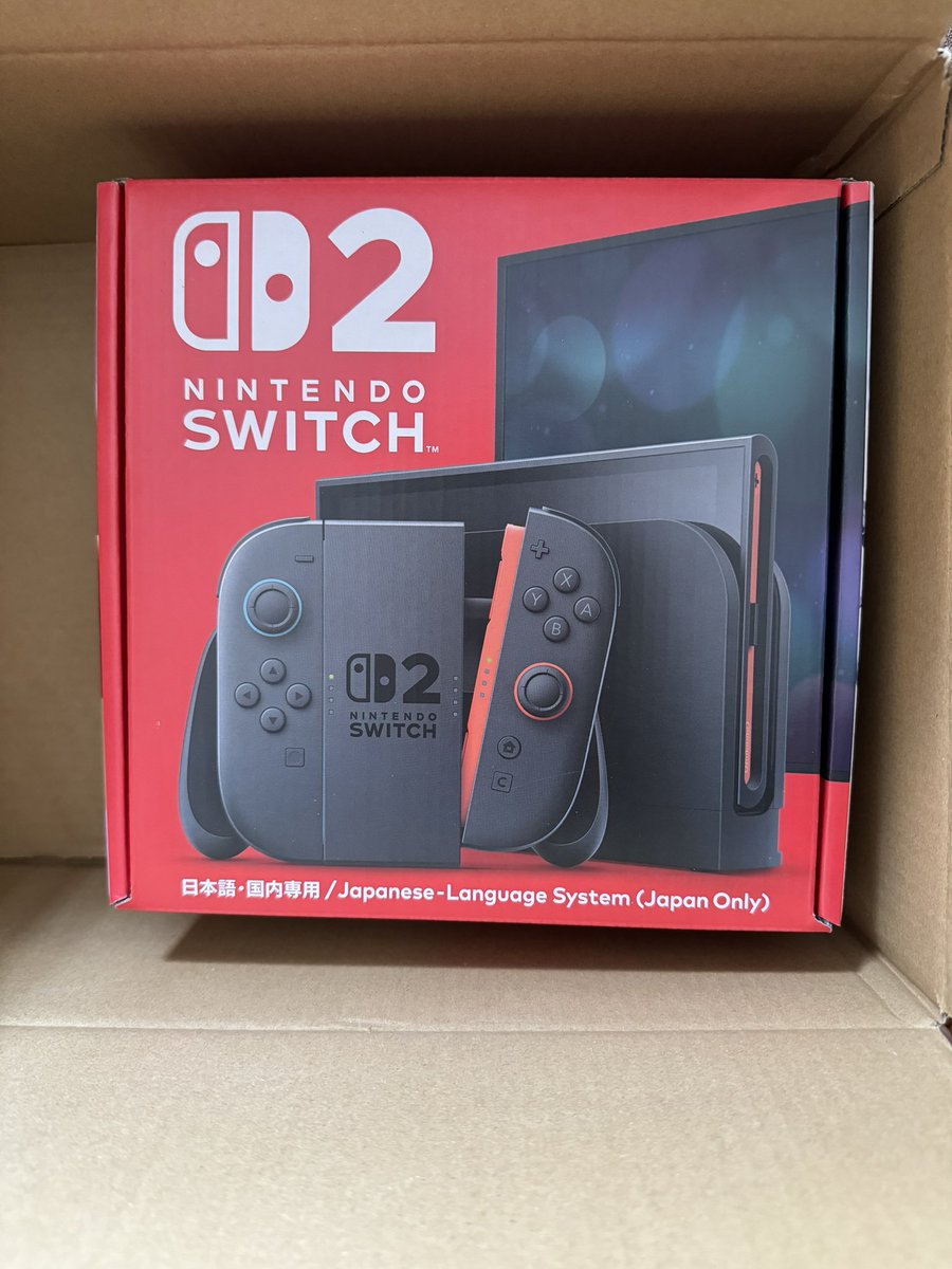 323_asamiya's tweet photo. やっっっとゲットしましたーーー！
Switch２買ったでい(^^) https://t.co/DK5fLyn3Vl