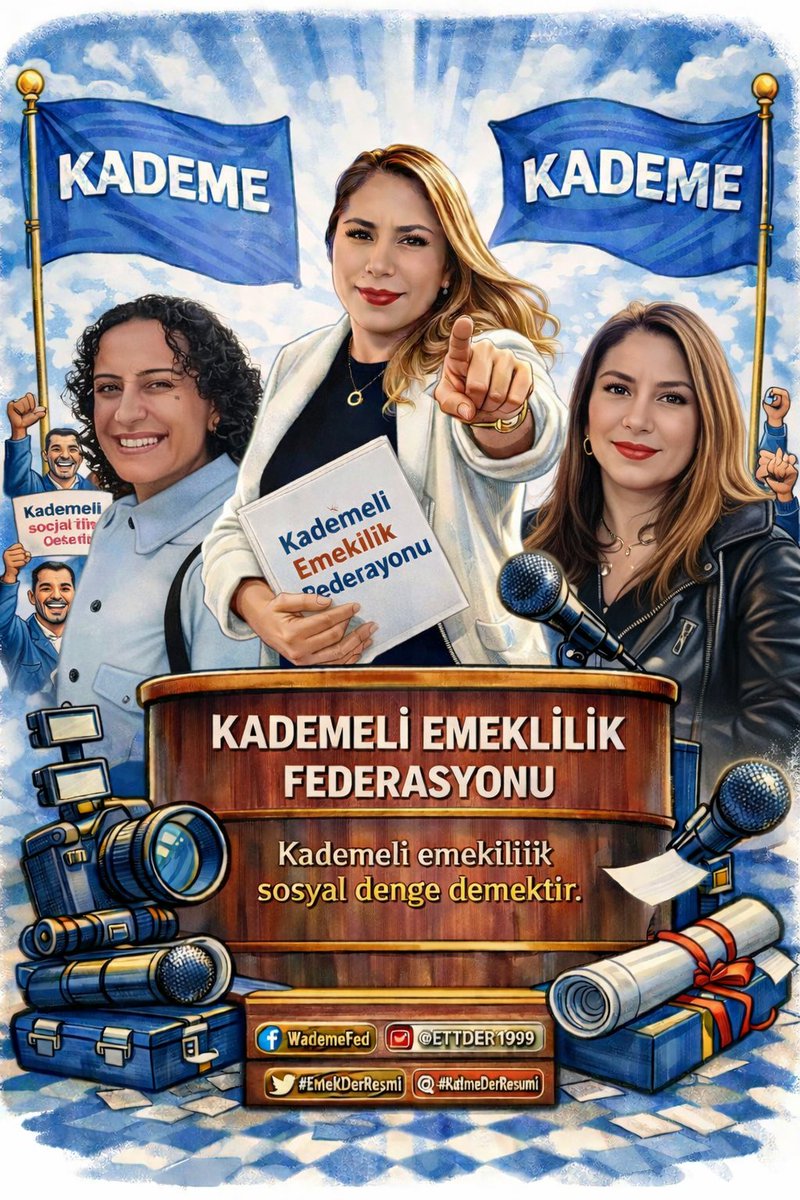 <a href="/ozdilane/">Özlem Gümüş</a> <a href="/bulentyayla28/">BÜLENT</a> Birlikte duran yürekler,
Adalet için atan kalpler…
Kademeli emeklilik umudun adı.
<a href="/KademeFed/">Kademeli Emeklilik Federasyonu</a> 
<a href="/EmekDerResmi/">EMEK-DER</a> 
<a href="/ETTDER1999/">🧭 EMEKLİLİKTE TARİHE TAKILANLAR DERNEĞİ</a> 
<a href="/bulentyayla28/">BÜLENT</a> 
#KademeKanunu