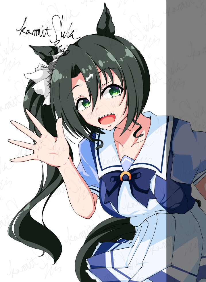 【ウマ娘】 クラちゃんがひょっこり現れて「トレーナー!」って言いながら手を振ってくれる人生はあるんですよ
※久々のカラー 