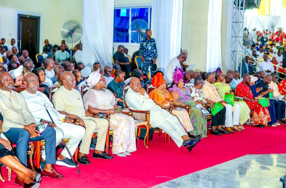 drsamuelogbuku's tweet photo. On Saturday, February 14, 2026, I joined other prominent sons and daughters of Bayelsa State at the Ecumenical Centre, Igbogene, to celebrate the sixth-year victory thanksgiving of the Prosperity Administration of our beloved Governor, H.E. Sen. Douye Diri.

As leaders, we all bear the responsibility of defining the legacy we wish to leave behind. Beyond infrastructural strides, I believe the enduring legacy Governor Diri seeks to establish is that of a united Bayelsa. 

Ours is a state that has weathered seasons of crisis and political turbulence. Yet today, we can confidently say we have moved beyond division and are consolidating our collective strength.

Having carried political differences for years, we now find ourselves united once again under one political family. I give credit to Governor Diri for demonstrating leadership and courage in making decisions that have fostered this unity. His political direction created the pathway that has brought many of us together at this moment.

It was truly a joyous and glorious occasion. In a long while, we have not witnessed this scale of infrastructural development across the state. I commend His Excellency for this unwavering commitment to development. He has done remarkably well; it is now incumbent upon all of us to collaborate with him and complement his efforts for the continued progress of Bayelsa State.