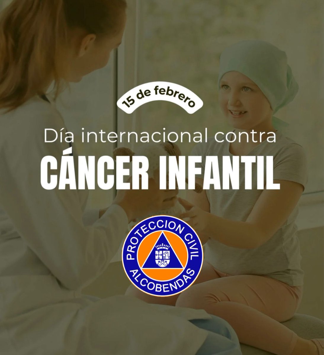 🎗️ Hoy, Día del Cáncer Infantil, desde Protección Civil queremos mostrar nuestro apoyo a todos los niños y niñas que luchan cada día con una valentía inmensa, así como a sus familias y al personal sanitario que los acompaña.
💛 Visibilizar, apoyar e investigar salva vidas.
