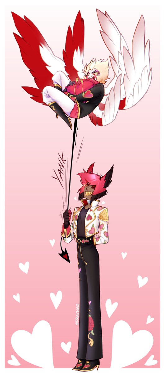 Brb gonna take his valentine out on a walk
#HazbinHotelLucifer #HazbinHotelAlastor #radioapple #appleradio
