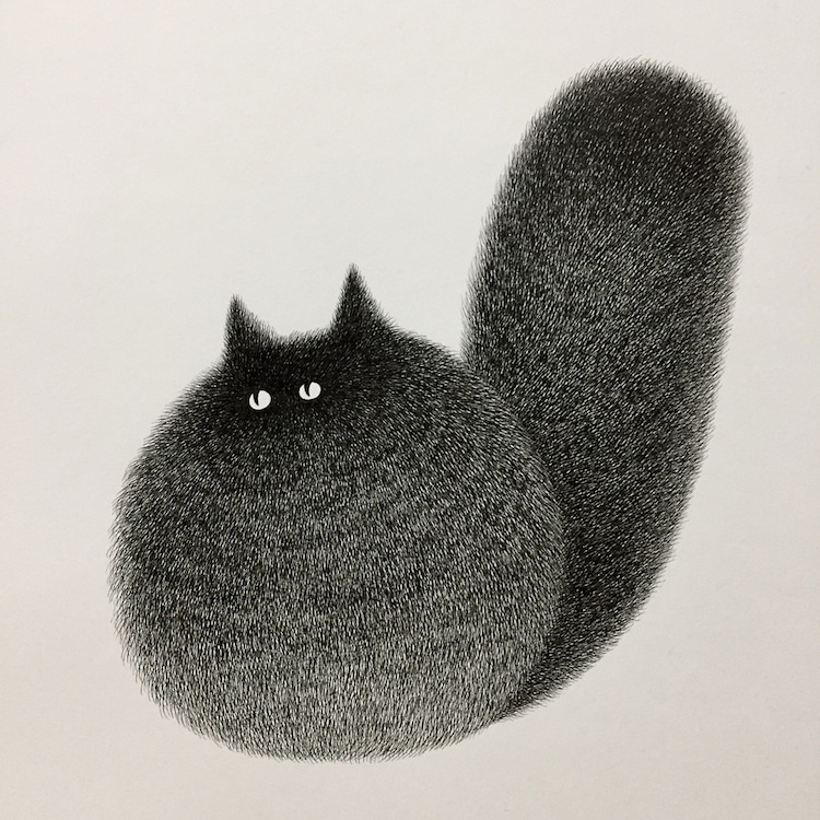 #FolkloreSunday There are superstitions around cats &amp; marriage in Nordic culture:girls who like cats are guaranteed to marry, stepping on a cat’s tail delays your chance of marriage by a year. A black cat as a wedding gift brings good luck. medium.com/@rachaellawrit…
Art-Kamwei Fong