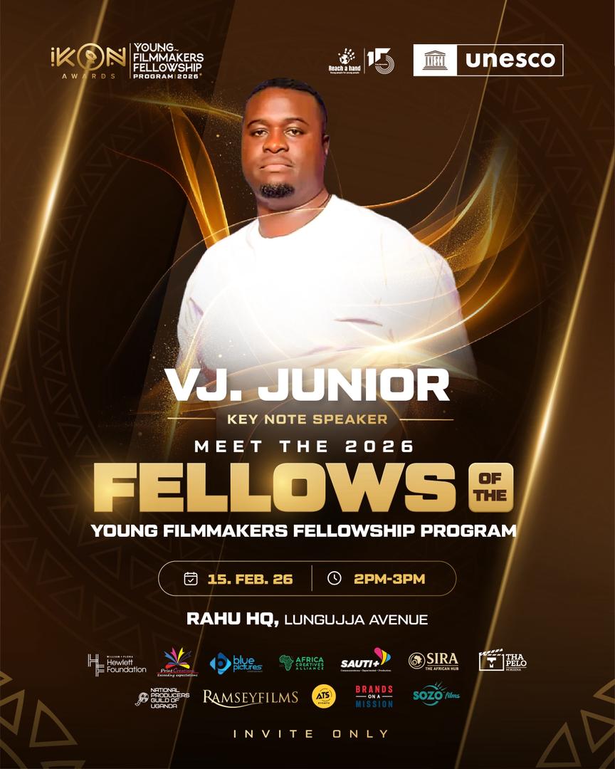 ikonawards's tweet photo. We are honored to have legendary @VJJunior_256 as one of our key note speakers for the 2026 Young Filmmakers Fellows unveil.
It's time to empower the next generation of the African storytellers.

#iKONFilmmakersFellowship26
#iKONAwards2026 https://t.co/2X8QYnBrOw