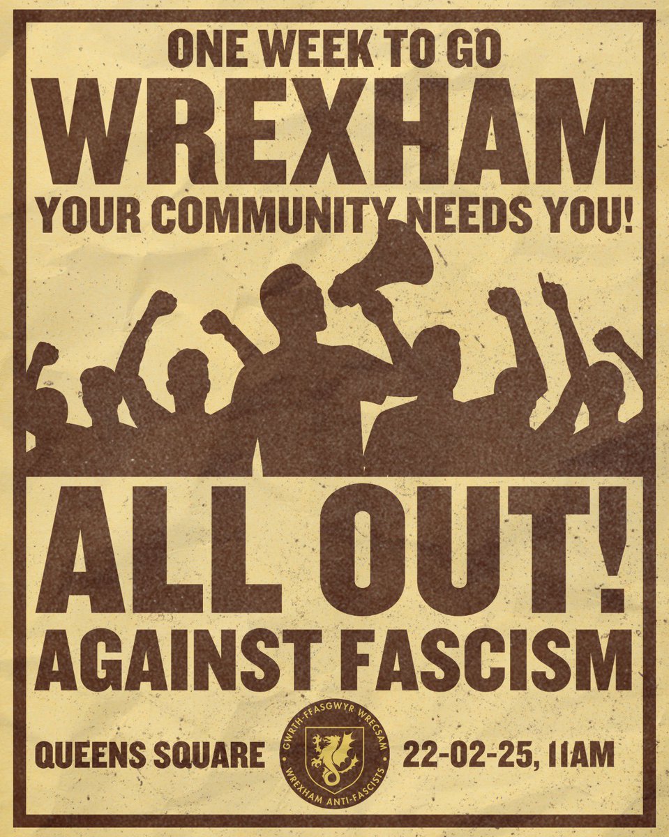Wrexham Anti-Fascists tweet media