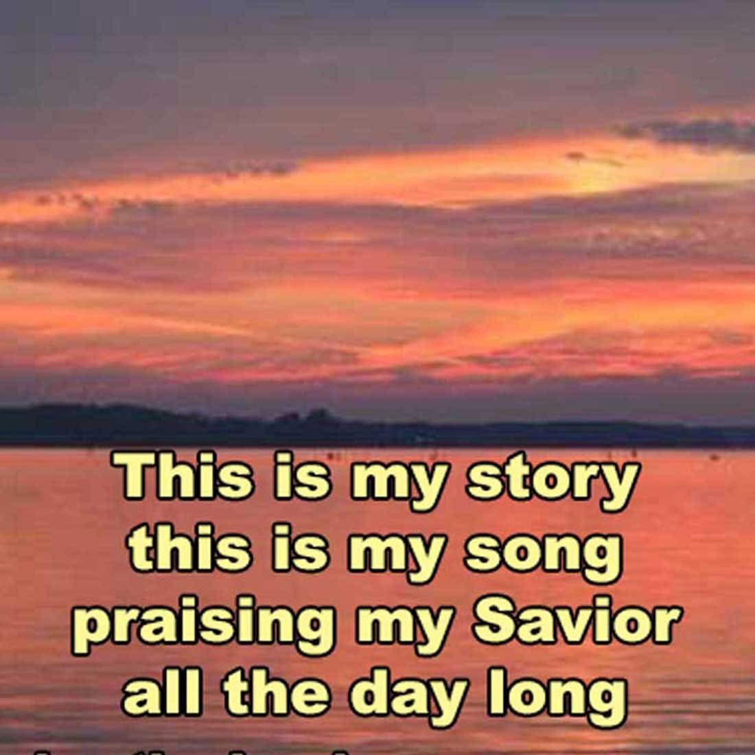 dailyword4you's tweet photo. Praise the Lord, all you Gentiles; let all the peoples praise Him! Romans 15:11 CSB This is my story, this is my song, praising my Savior, all the day long. #BlessedAssurance #ThirdDay https://t.co/kynP1dJFcs https://t.co/wDdPSx27Dy