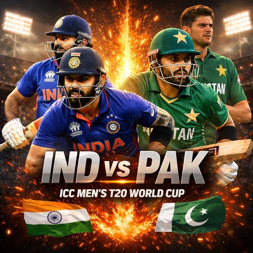 जब भारत और पाकिस्तान खेलते हैं,
दुनिया रुक कर देखती है 🌍
चलो हम भी खेल को खेल की तरह देखें। 🏏

#INDvPAKWatchlist #INDvsPAK