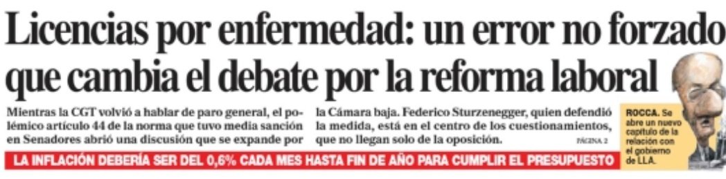 No sé quién fue el CRANEO q se le ocurrió q si te ENFERMÁS te tienen q DESCONTAR parte de tu SUELDO.
Pasamos del #QuedateEnCasa a #AndáAContagiar
El problema lo tenés en el Estado con las Interminables Licencias Psiquiátricas de los Maestros, resolvé eso y NO JODAN al QUE LABURA.