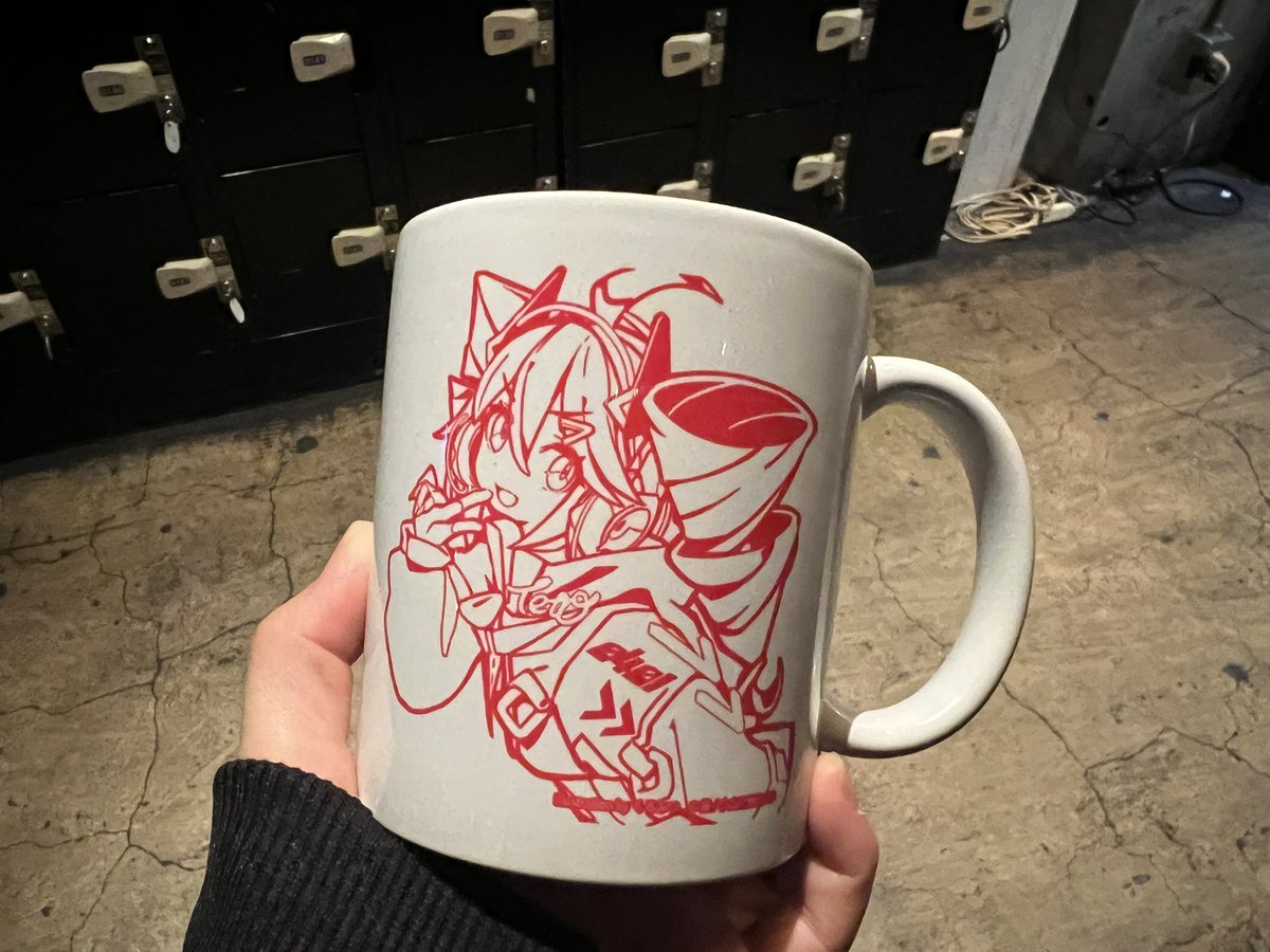 マグカップかわいい❤️
#テトソニ