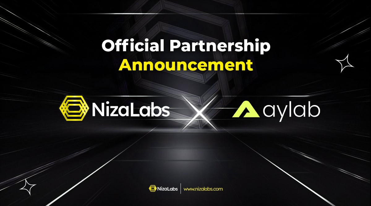 nizalabs's tweet photo. 🚀 NizaLabs Announces Strategic Partnership with Aylab

NizaLabs is pleased to announce a strategic partnership with Aylab, a leading Web3 growth and user acquisition platform.

Aylab operates one of the largest Web3 ad networks with 500+ integrated applications, delivering AI-powered campaigns and on-chain targeting solutions. With over 250M ad impressions and 1.6M monthly active wallets on the SUI network, Aylab has established itself as a key infrastructure partner for scalable Web3 growth.

Through this collaboration, NizaLabs continues its commitment to supporting high-impact platforms that strengthen user acquisition, ecosystem expansion, and sustainable adoption across Web3.

Follow Aylab: @Aylab_io

#NizaLabs #StrategicPartnership #Web3Infrastructure #BlockchainGrowth