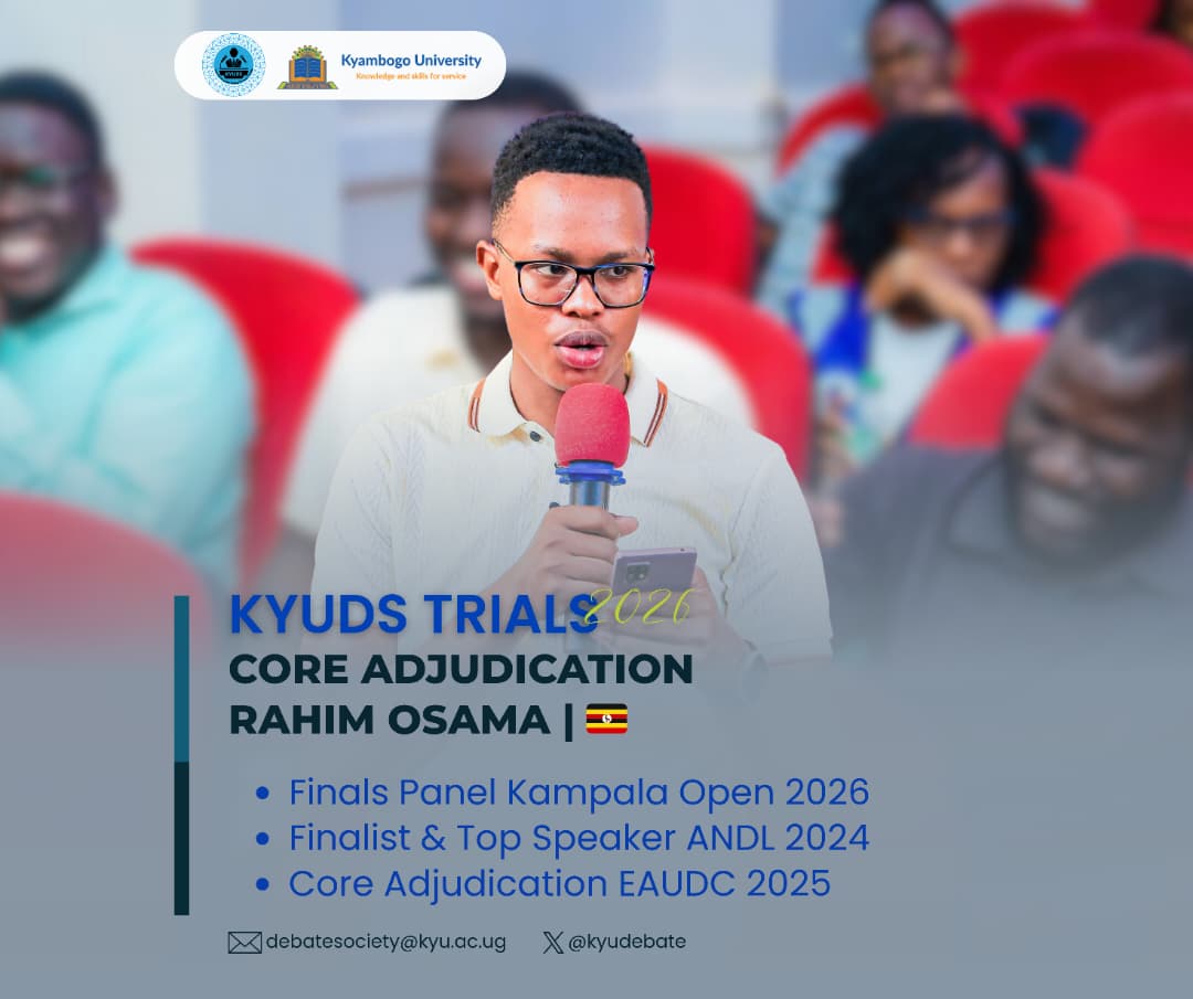 Kyambogo University Debate Society tweet media