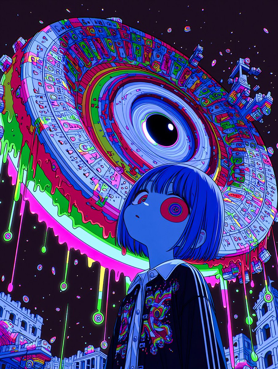 LAPIKOxさん㊗️おめでと！！ 目玉のイラストでお祝い✨