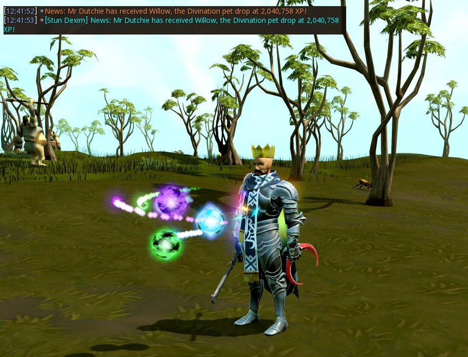 First skilling pet on the alt account! 🎉