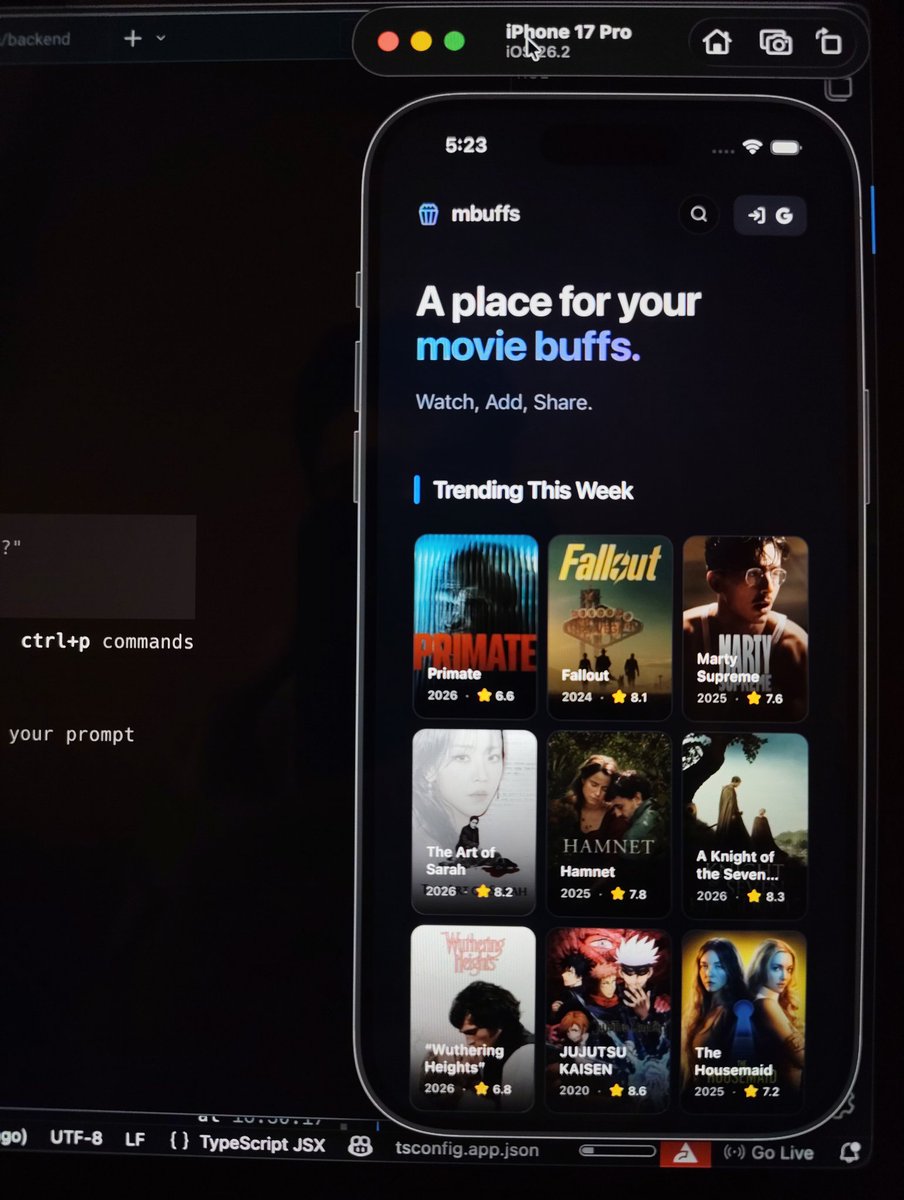 aiotwt's tweet photo. building social media, but for movies https://t.co/bgRot3UWw3