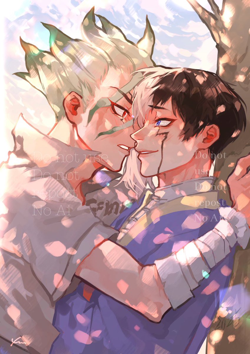 2020➡️2026
🚀🃏❤️💐❤️

#DrSTONE 
#千ゲ