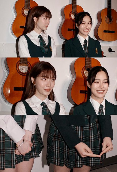 ไม่ชอบเลย 55555555 คนนึงกุมมือเข้าบทน้องน้ำ ส่วนอีกคน พี่โชนทำท่าเขิน ๆๆ จิ้น ๆๆ ท่าประจำมาก คาแรคเตอร์ชัด บทบาททำถึง แต่ทำไปทำมา สรุปเขินกันเองทั้งคู่ !! น่าแซวมาก 5555555555