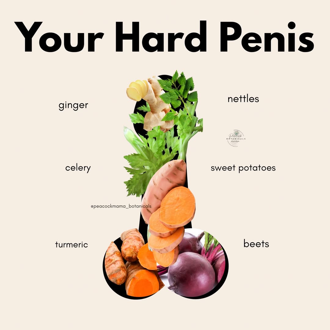 Prince_Fynnz's tweet image. 7 natural foods that help you get a harder erection and improve overall sexual health.

1. Ginger 
2. Nettles 
3. Celery 
4. Tumeric 
5. Beets 
6. Sweet potatoes
7. Garlic 

Repost for others to learn!