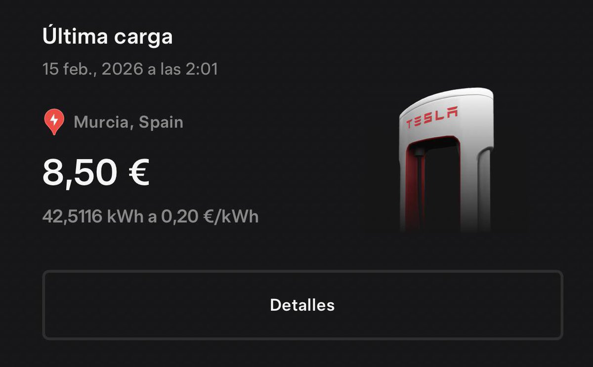 En Murcia la Supercarga está a 0,20 euros el kWh 😂😂😂 más barato que en los cargadores de todas las marcas que conozco, incluso carga lenta que hay en Baleares 😂😂😂😂😂