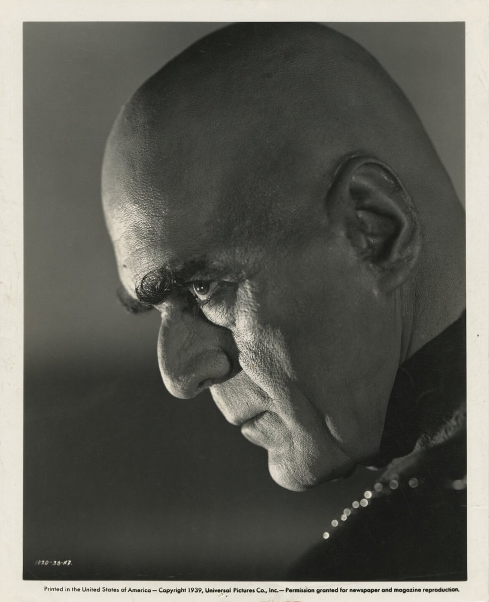 Terror_By_Night's tweet photo. Boris Karloff in The Tower of London (Universal, 1939)
Gelatin silver 8" x 10"
.
#TerrorByNight #TheTowerOfLondon #BorisKarloff #UniversalHorror #ClassicHorror #VintageHorror #MonsterKid
. https://t.co/46uPITQWku