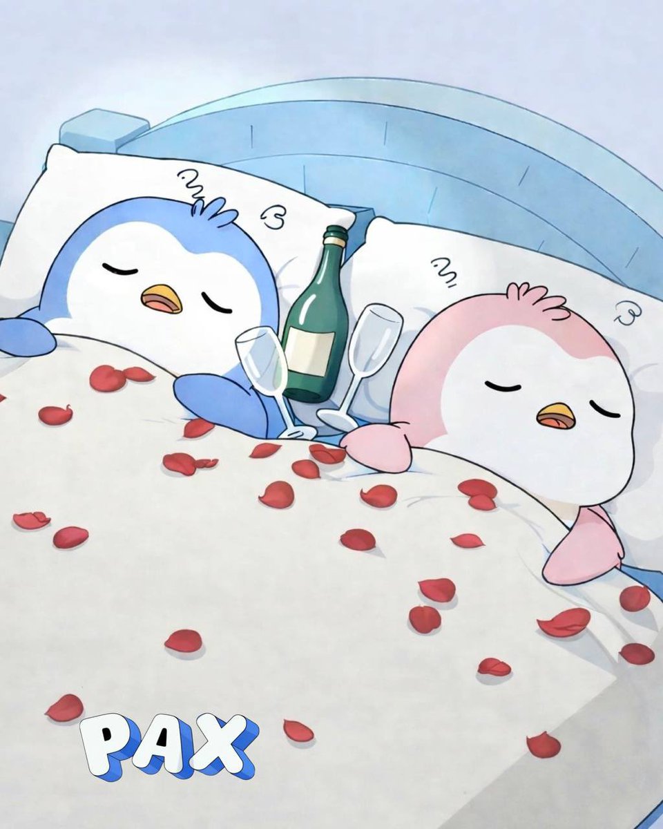 $PAX: The morning after the night before🐧🍾🥂❤️