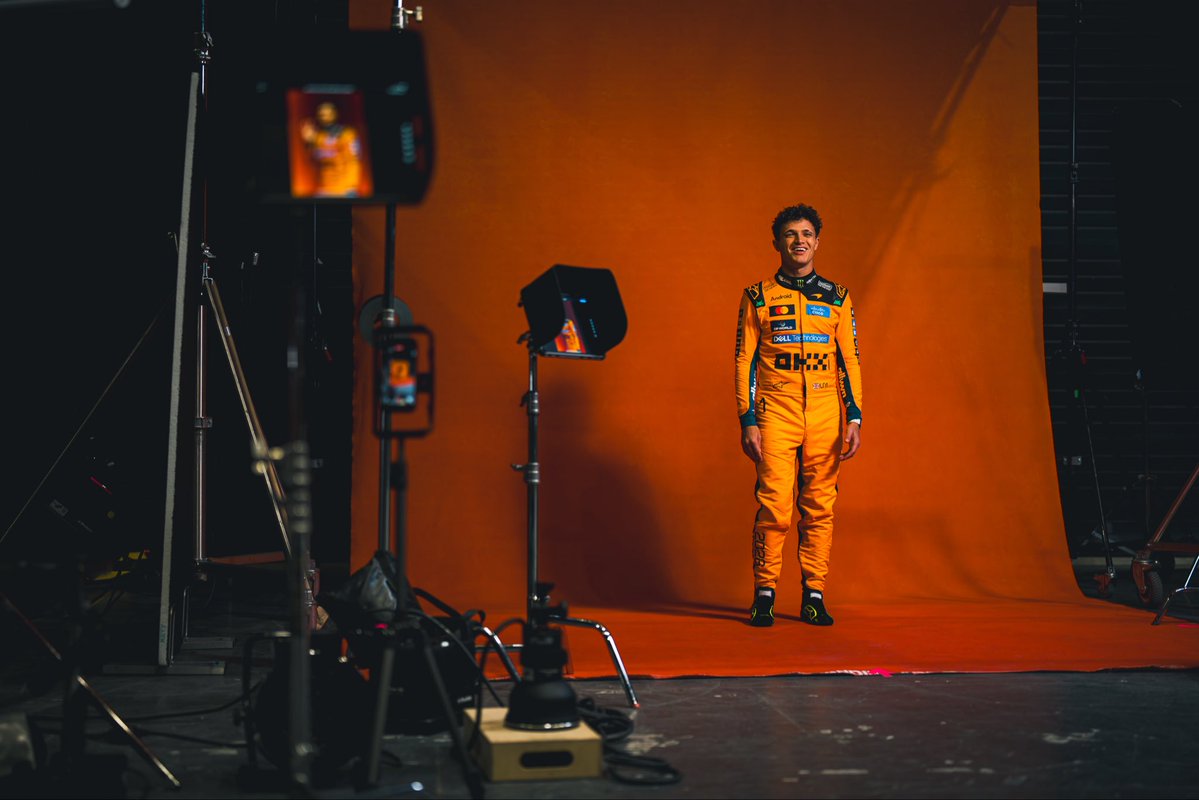 McLarenF1's tweet image. New suits, same duo 🤝

#McLarenF1