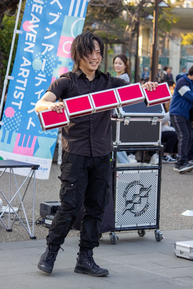 上野公園のまさきちさん 久しく見られない間に黒いまさきちさんが