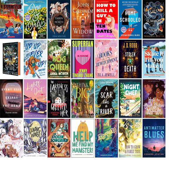 This week the Newbury Town Library has 65 new books.  New items include Good People, I Survived 13, In Her Defense, Hollow, One &amp; Only, Good Intentions, Dawn of the North, Homeschooled, The Exes, The Widow, and How to Kill a Guy in Ten Dates. wowbrary.org/nu.aspx?p=1684…
