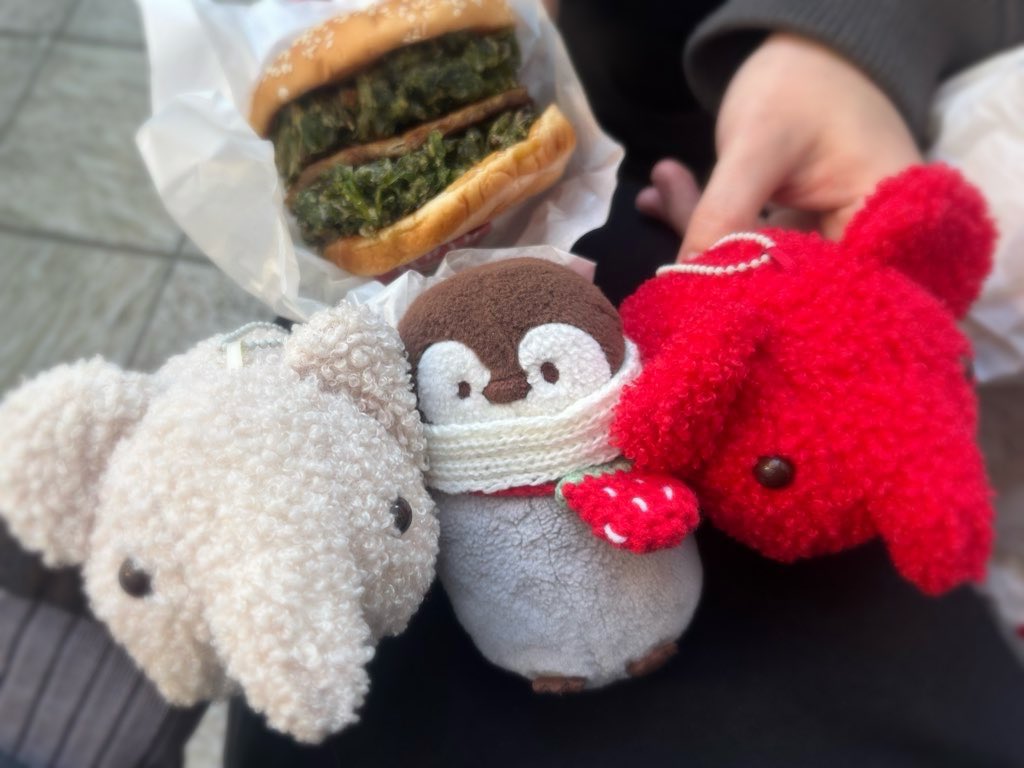 初ドムドム🐘🍔