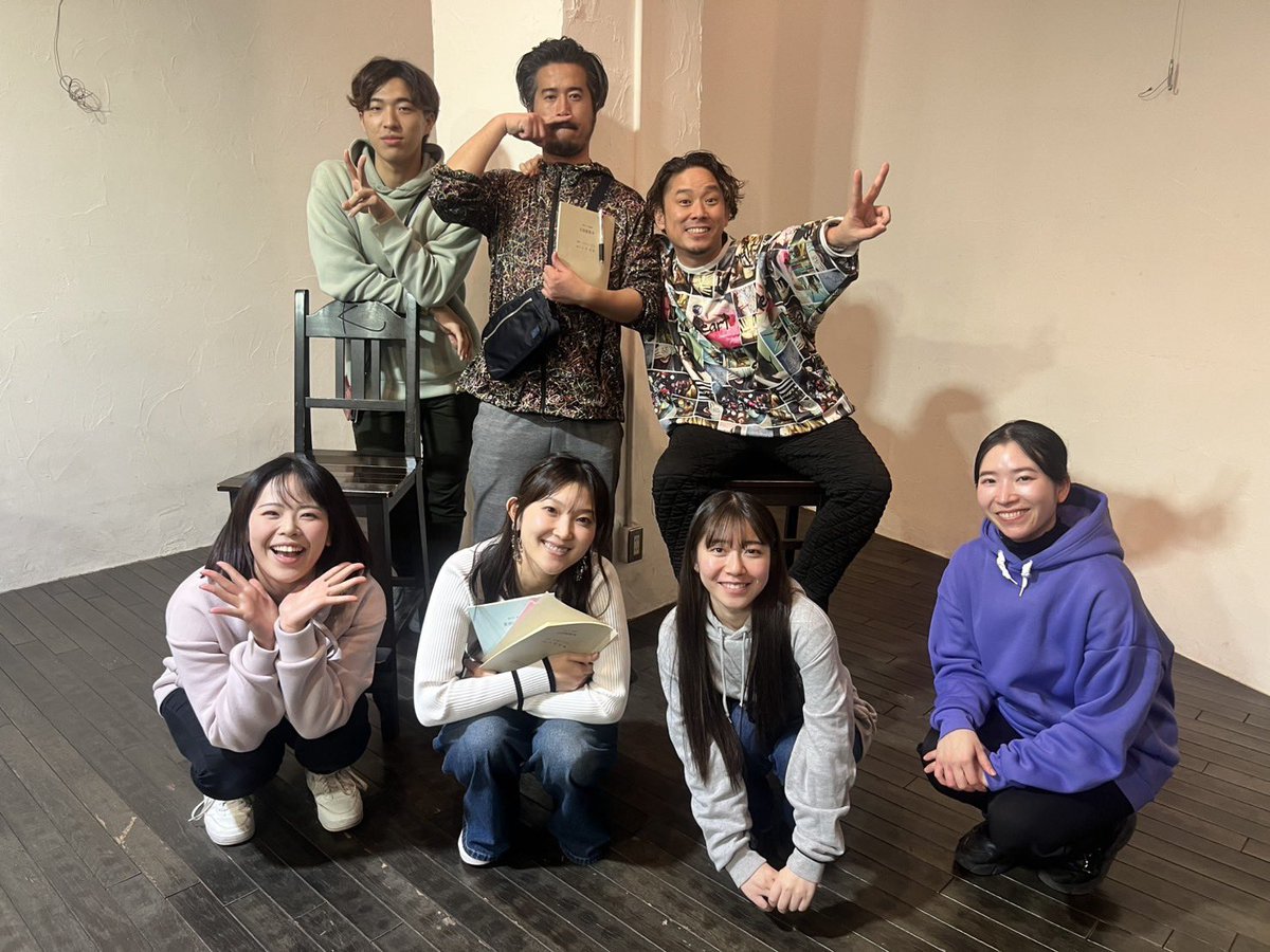 sayuki_katayama's tweet photo. #朝ゲキ
稽古でした✨️

みなさま、ぜひきてくださいねー！
 https://t.co/t1eN9LTB1X https://t.co/wGFCUUlQO8