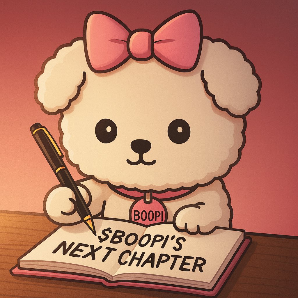 Gm $boopi mfers and X fams🐶 happy sunday to you all!💜
$BOOPI is on the next chapter rewriting the rules of crypto. 
Stay tuned and locked in 📈 there’s a lot to win with $BOOPI! 🐶💯