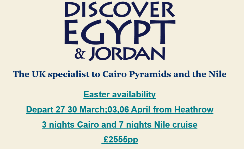 Discover Egypt tweet media