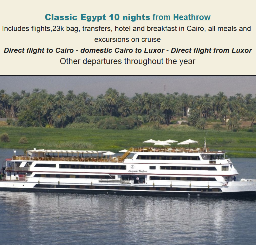 Discover Egypt tweet media