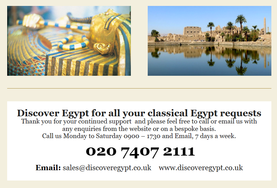 Discover Egypt tweet media