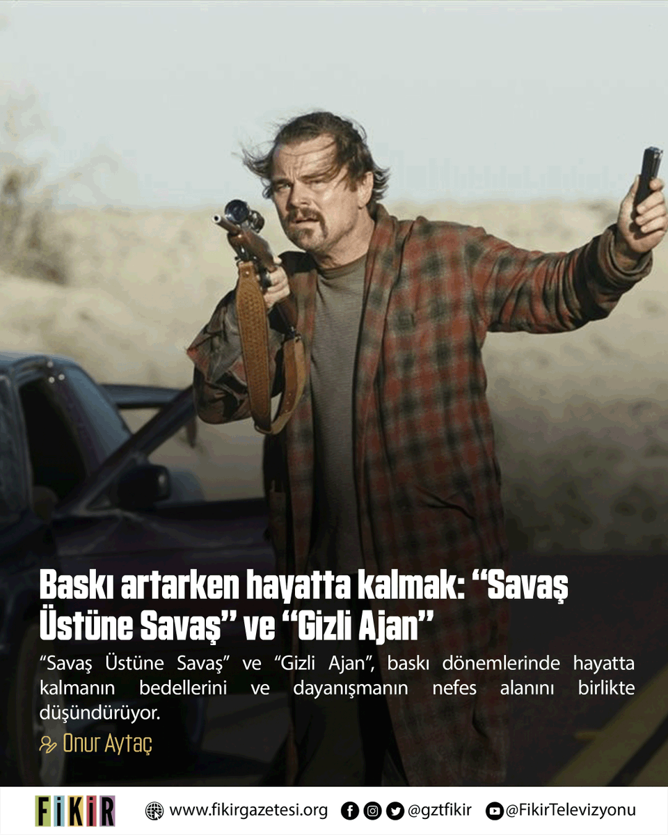🎞️ Baskı artarken hayatta kalmak: “Savaş Üstüne Savaş” ve “Gizli Ajan”

🖊️ Onur Aytaç (<a href="/onuraytac__/">onur aytaç</a>) yazdı

fikirgazetesi.org/2026/02/15/bas…