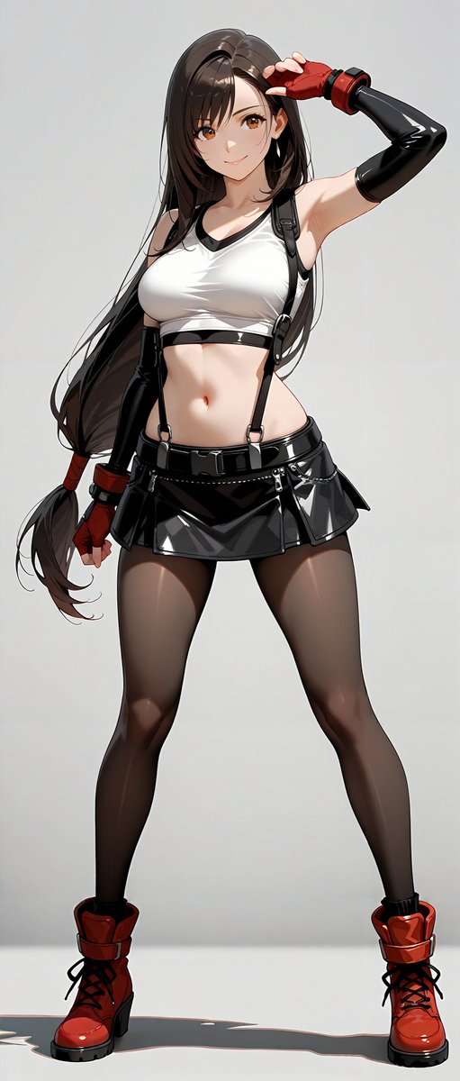 「来週も頑張りましょうね」

Tifa SFW illustration   
#TifaLockhart