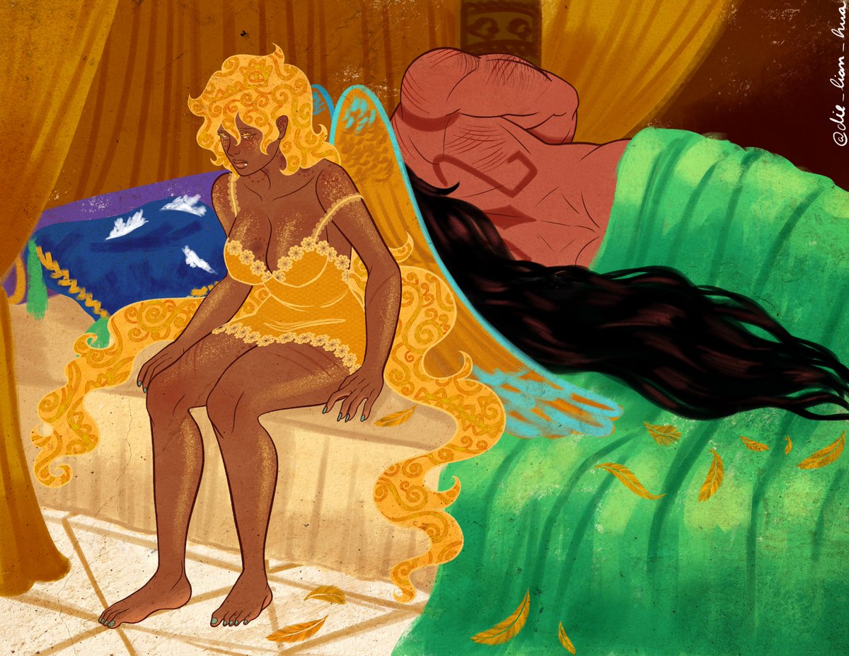 who dare disturb the Goddess this early in the morn?