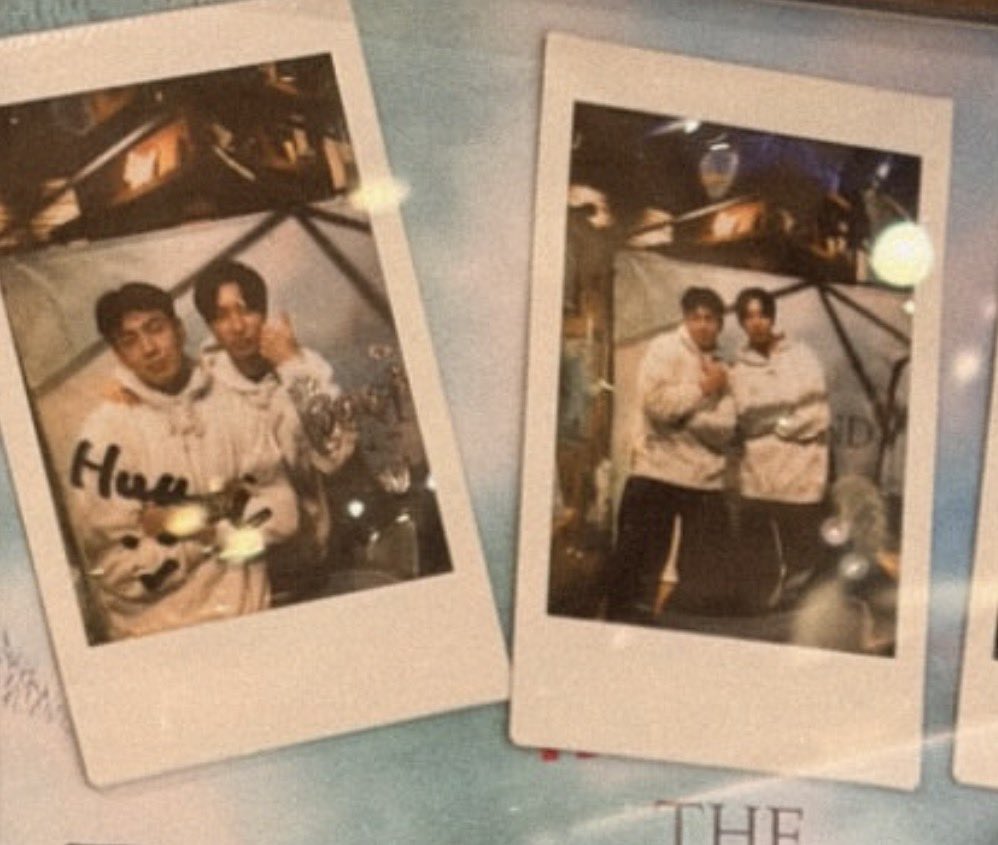 Owlll13's tweet image. HUWEI JUST UPDATED HIS IG STORY

OMG NEW POLAROID PICTURES OF HUWEIBOMI😭❤️

#TheBoyfriendSeason2 
#TheBoyfriendS2
#HuweiBomi