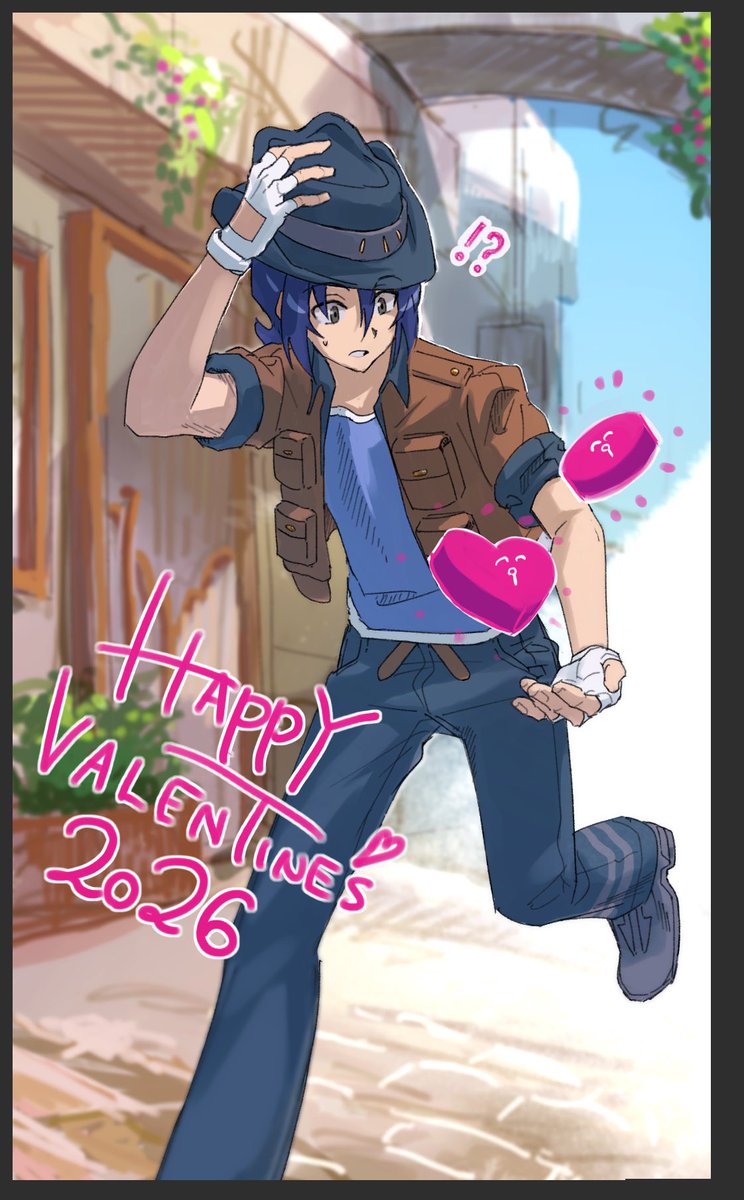 仕事中に空から突然現れるチョコレート💘🍫
遅刻バレンタインでした