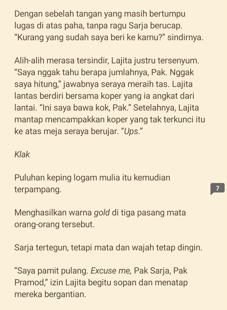 When pria good rekening &amp; good looking yg tdk ingin menikah itu ketemu perempuan yg selevel dengannya 😭👊😮‍💨 /wp/

Konteks: ngasih emas batangan agar si fl menjauh